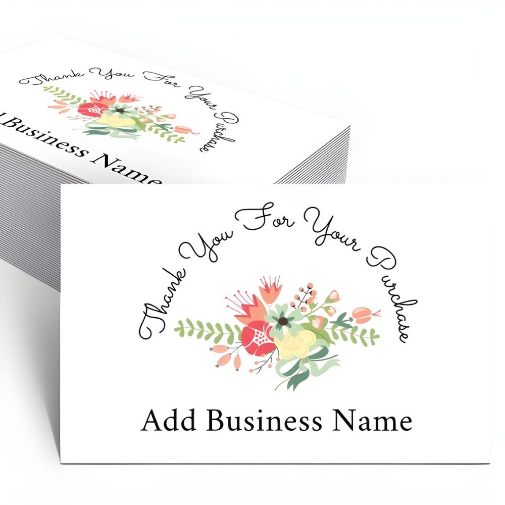 Thank You Cards Personalized Post Card